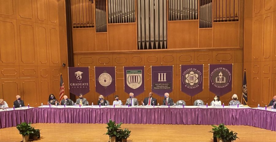 The Board of Supervisors for the University of Louisiana System sat down and discussed the search process for finding a new president.