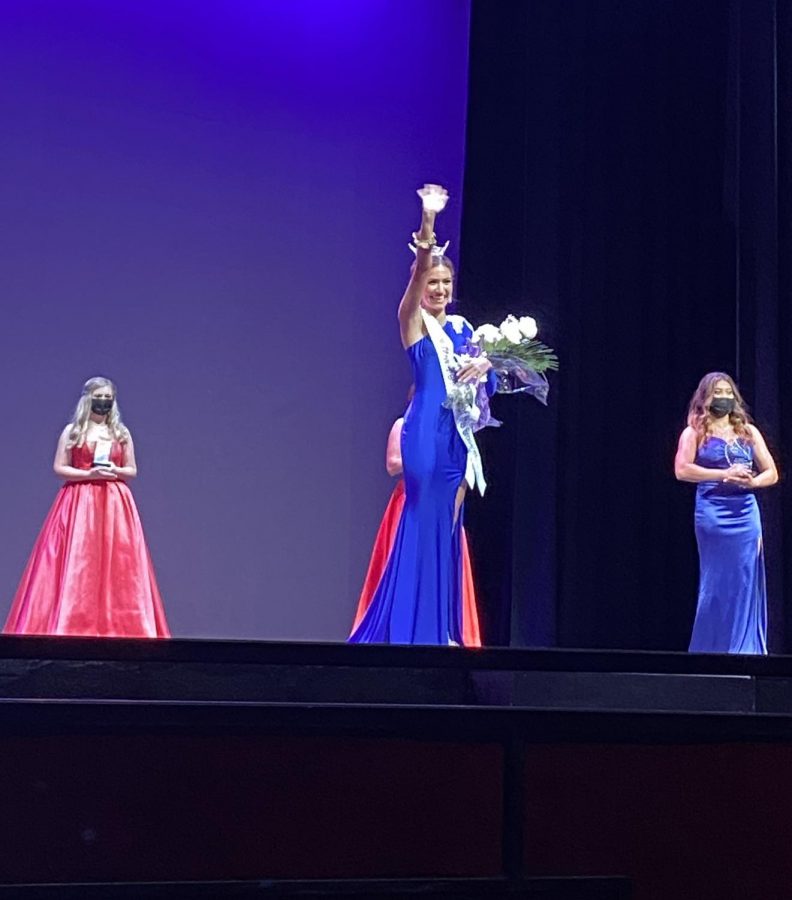 Mackenzie Scroggs, a sophomore dance major, was crowned the 2021 Lady of the Bracelet.