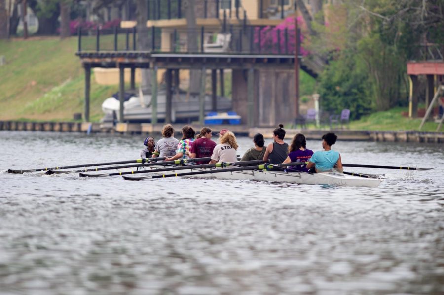 “I loved kayaking and heard there was a rowing team that traveled around and that sounded fun,” Morgan Mitchell, psychology major and member of the Northwestern State University of Louisiana rowing team, said.
