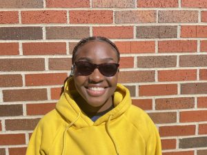 Ashley Duffus, a sophomore communication major, discussed how Black voices are often spoken over in the fashion industry.