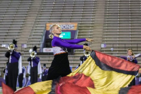 You will occasionally see me on Turpin Stadium’s football field during halftime as a part of The Demon Heat Colorguard. You will also see me attending functions my friends are members of to support them. There are so many opportunities to be active and involved on campus. Take advantage of what the college experience gives us.