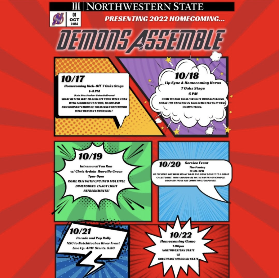Many students still have a positive outlook on the homecoming theme and how well it relates to the NSU student body.