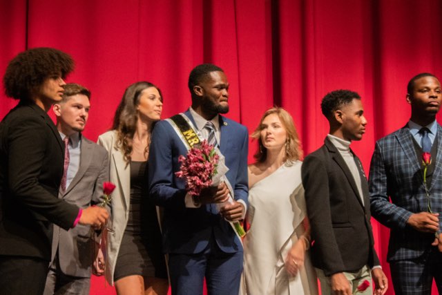 On Oct. 4, 2022, Sigma Sigma Sigma sorority hosted their annual Mr. March of Dimes Pageant, a male pageant. The winner of the pageant was Ebenezer Aggrey, followed by first runner up TJ Woodard and second runner up William Roberson.