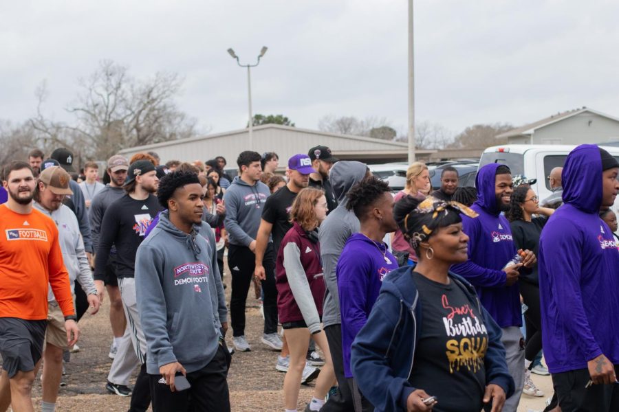 On Monday, Jan. 16, Northwestern State University of Louisiana and the community of Natchitoches honored the memory of the Reverend Dr. Martin Luther King Jr.
