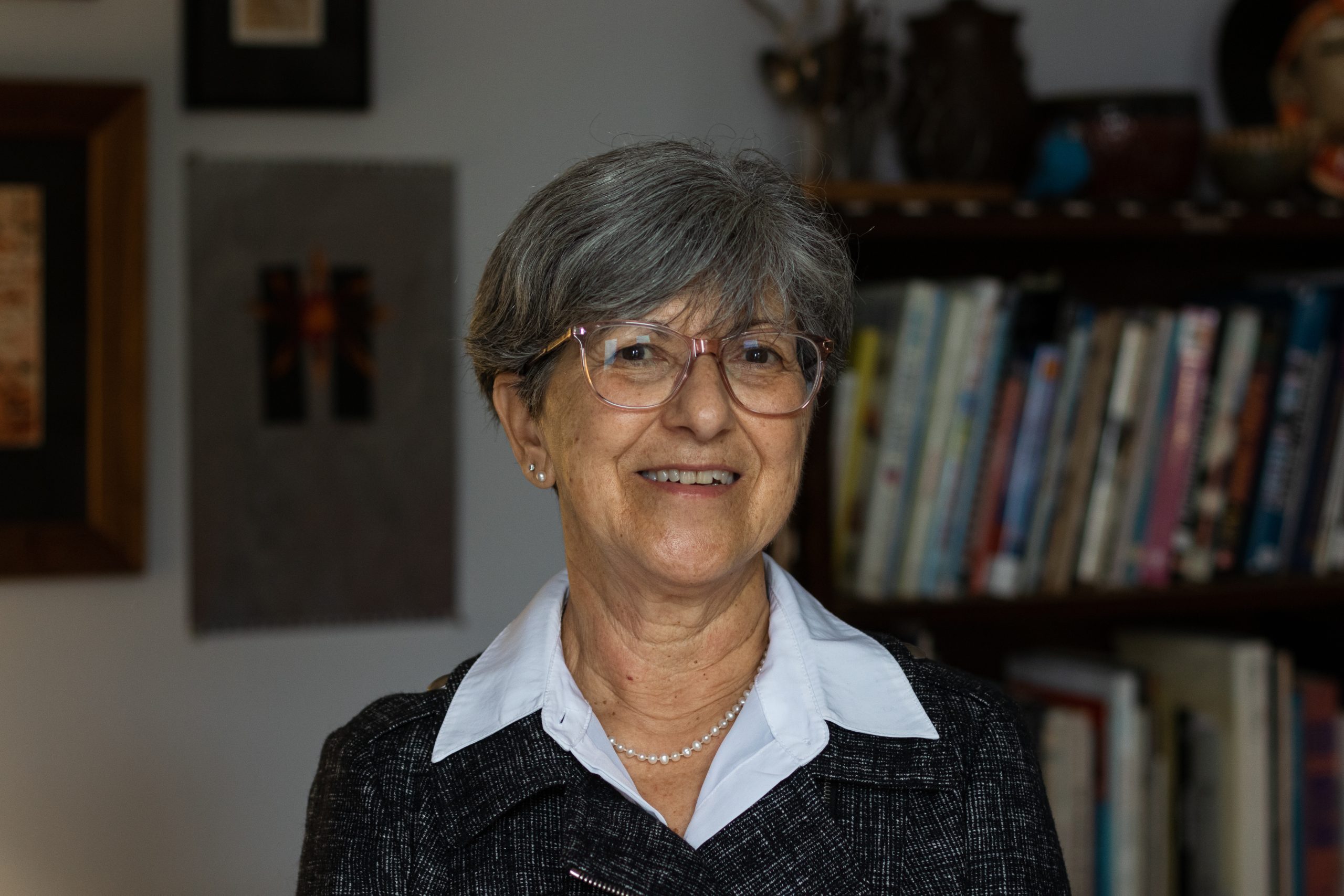 Phyllis Lear is a familiar face for many within the art department on campus, for both upperclassmen and freshmen.
