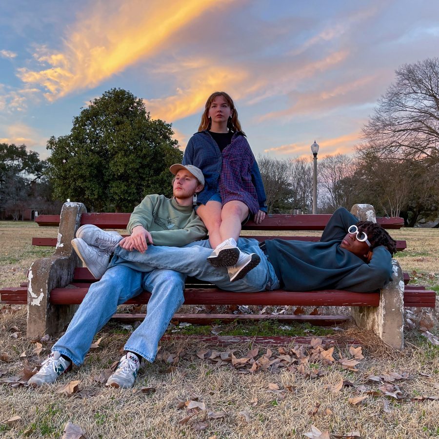 The band consists of three Northwestern State University of Louisiana students who are showing their love and passion for music and sharing it with their fellow students.