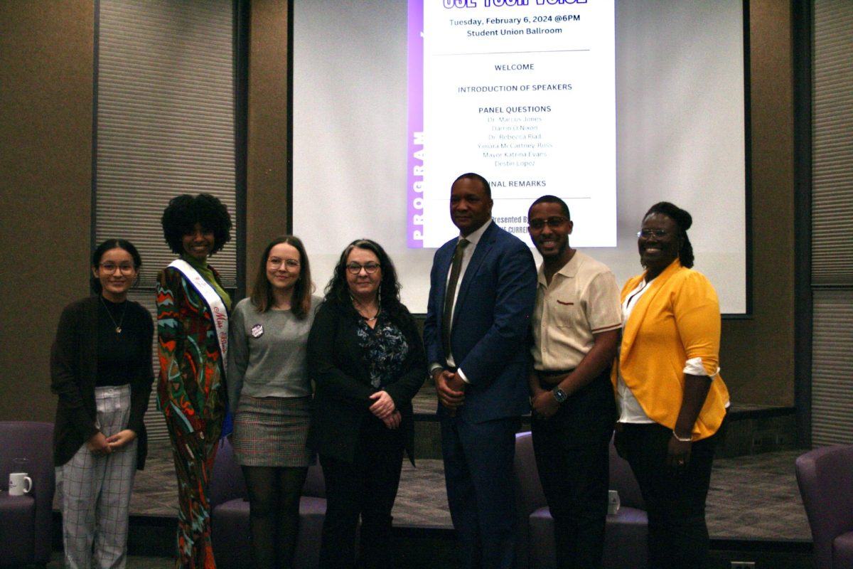 The Current Sauce and NSUs chapter of the National Association for the Advancement of Colored People co-hosted an event where panelists discuss the First Amendment and the right to use your voice. 