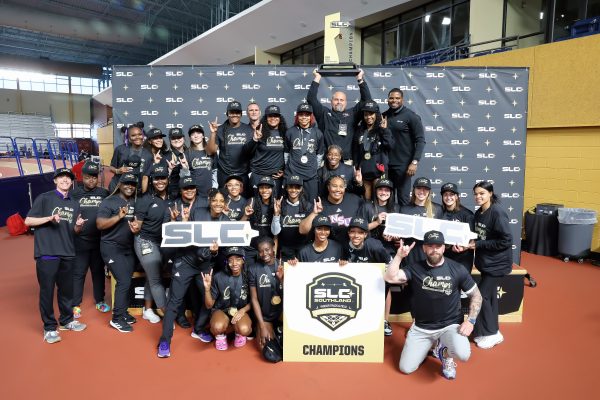 NSU Track and Field brings home new title from the 2024 SLC Indoor Championship.