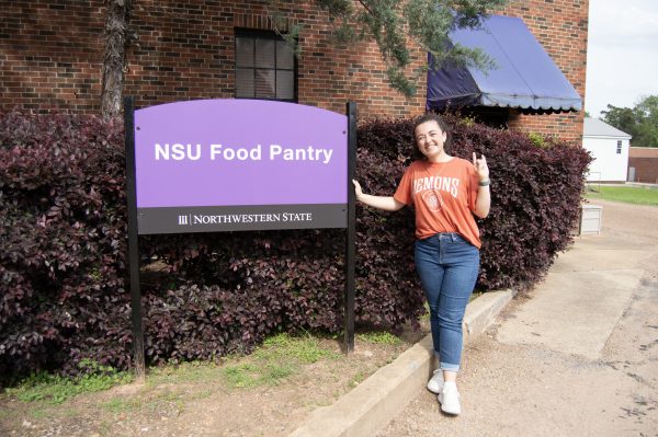 Kacy Young is a junior with a double major in history and hospitality management and tourism, and a student coordinator of The Pantry.
