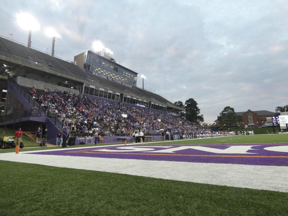 Demons enjoying the first home football game against Prairie View A&M.