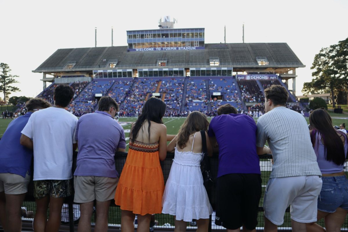 Saturday night lights set the stage as Northwestern State takes on Weber State.