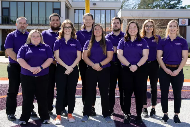 NSU sports medicine staff provides student-athletes with medical support.