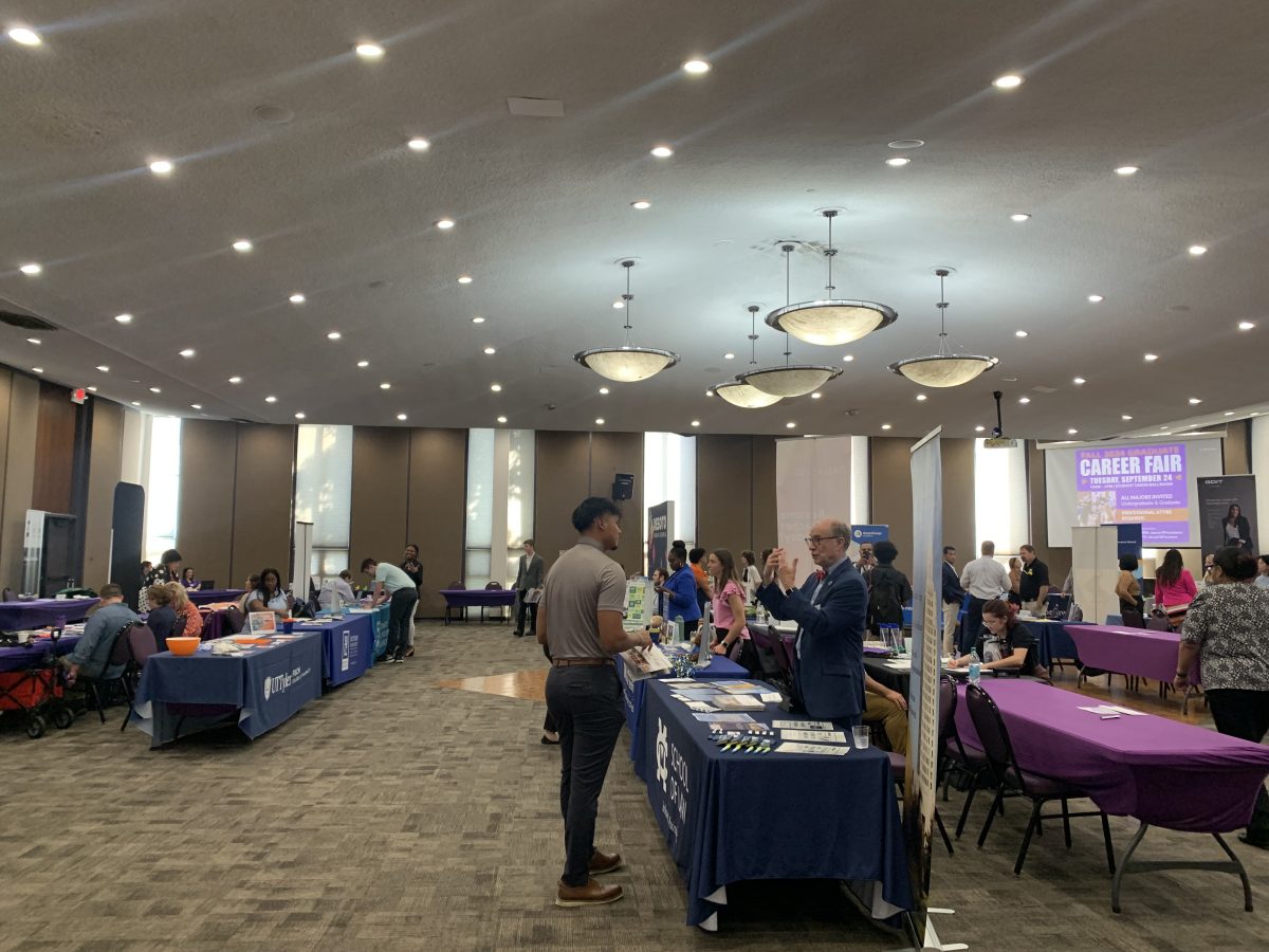 NSU's Career Center hosts career fairs every semester. For more information and resources visit the Career Center's webpage: https://www.nsula.edu/careercenter/