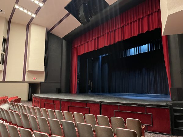 The A.A. Fredericks Auditorium stage will undergo renovations beginning in January 2025.