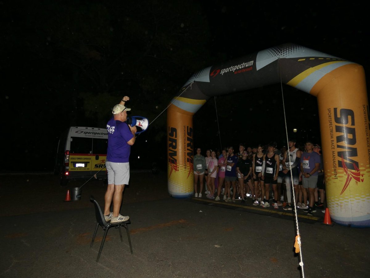 Students come together to compete in NSU’s annual Homecoming Funrun.