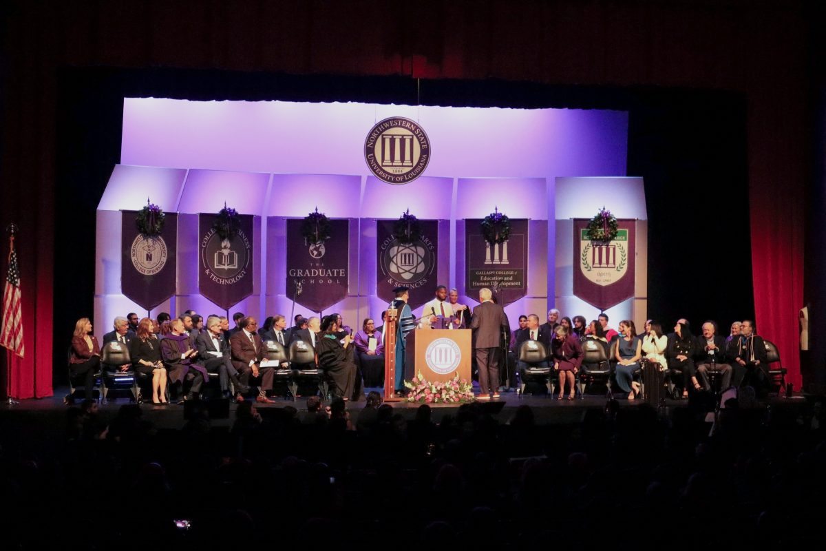 James Genovese was invested as the 21st president of Northwestern State University of Louisiana on Oct. 25. 