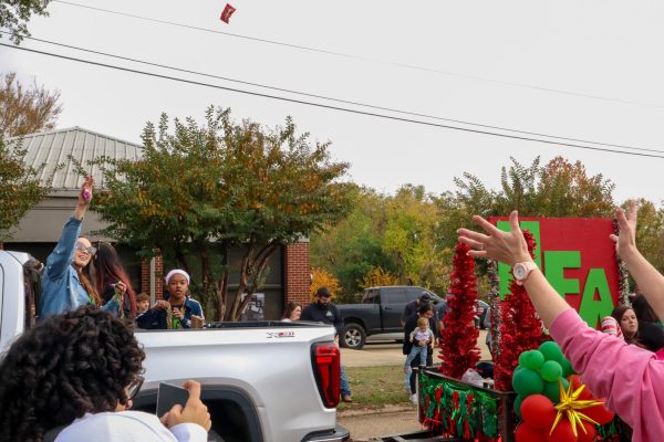 During the 2023 Natchitoches Christmas Parade, NSU student organizations, local organizations and school spirit groups around the area were part of the parade.