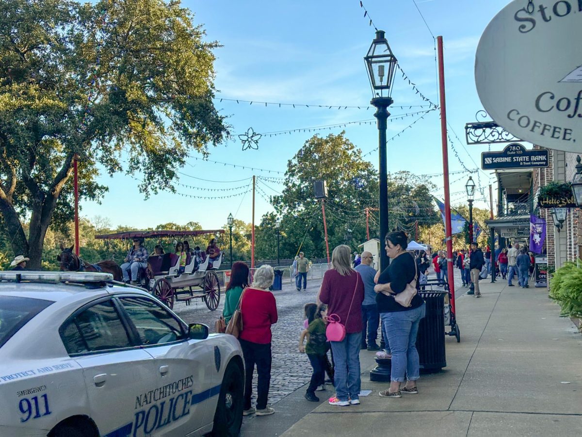 With the start of the Christmas season in Natchitoches, local law enforcement braces for an influx of tourists. 