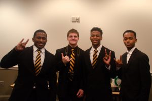 Alpha Phi Alpha Fraternity Inc. honors Dr. Martin Luther King's legacy by retelling the history of his movement. 