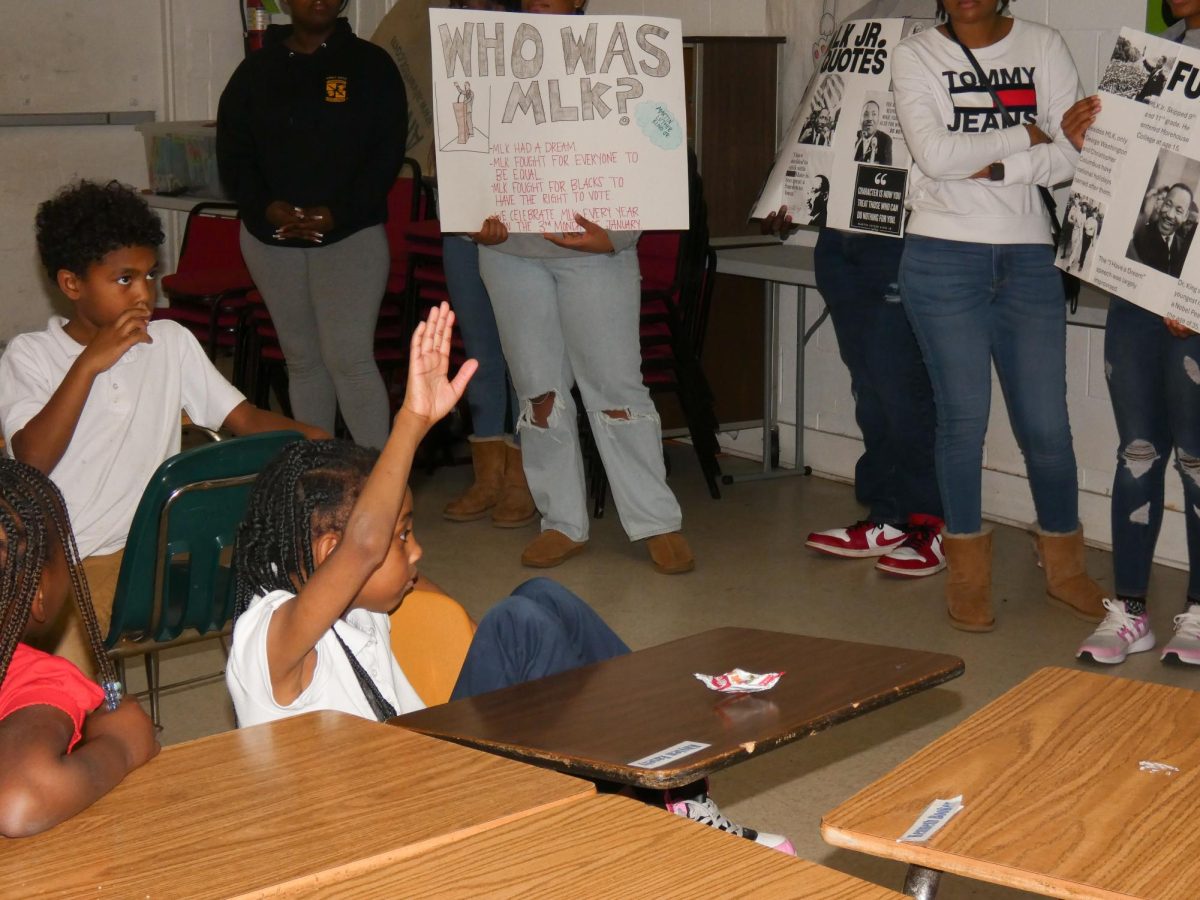 NSU students come together to teach children about the legacy of Martin Luther King Jr. 