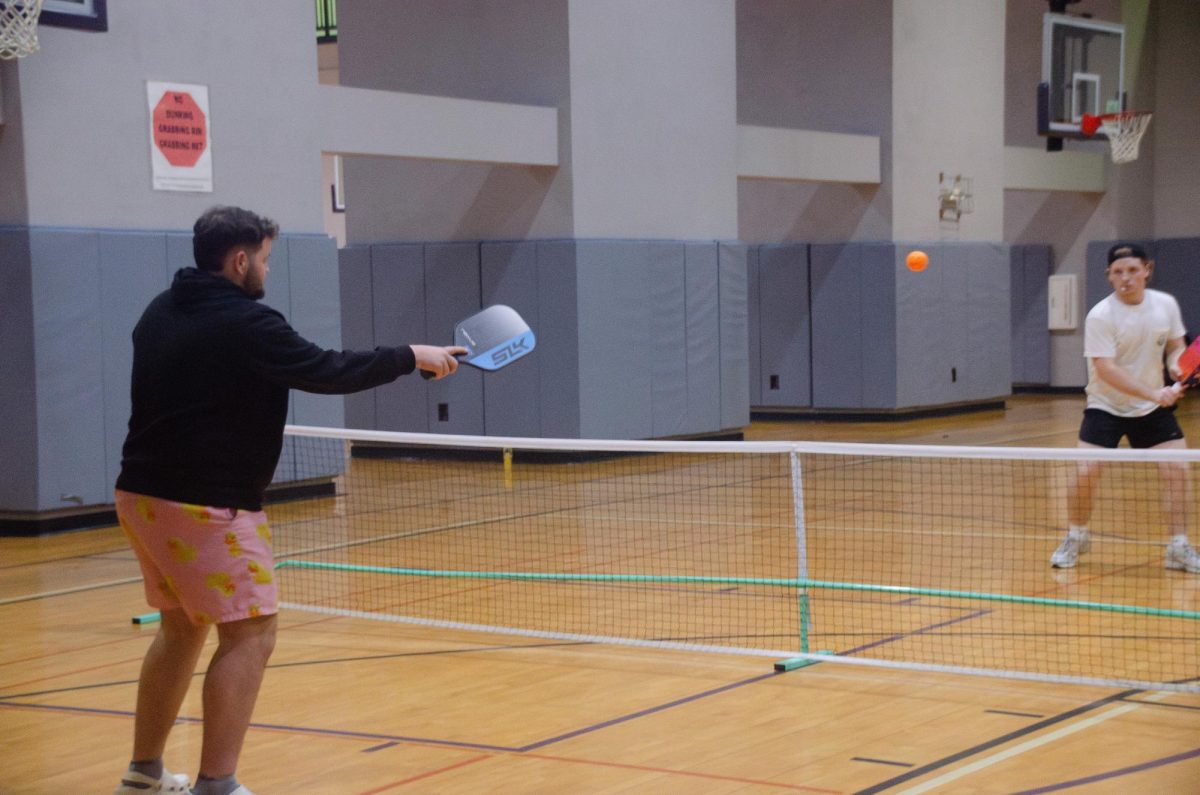 On Feb. 6, the Wellness, Recreation and Activities Center held an intramural's pickleball tournament. 