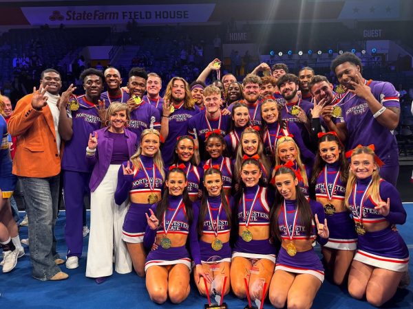 NSU Cheer at UCA Nationals.