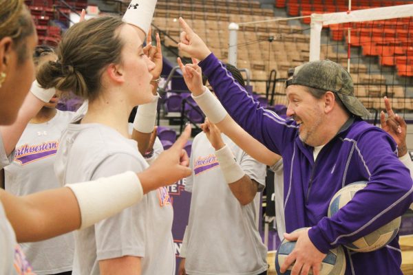 New volleyball head coach Ben Kaszeta is excited to coach the Lady Demons this year.