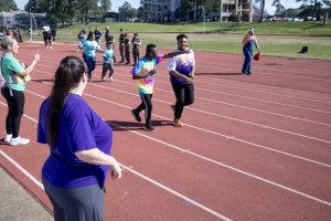 Every spring semester, the President's Leadership Program hosts their annual Special Olympics games.