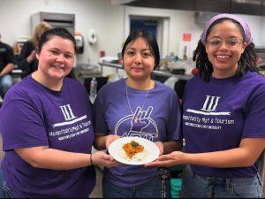 Paula Fontenot, senior at NSU, joined the HMT Ambassadors after her first year. 