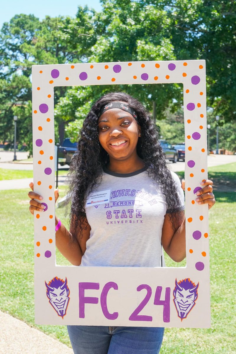 Kaylee Washington poses for Freshman Connection.