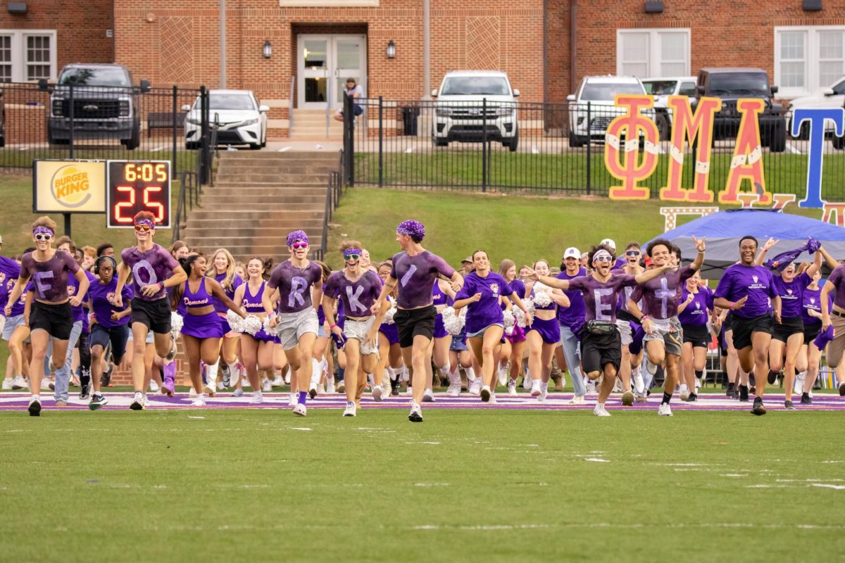 Giving a warm welcome to the class of ‘29 at the 2025 Inferno Run!
