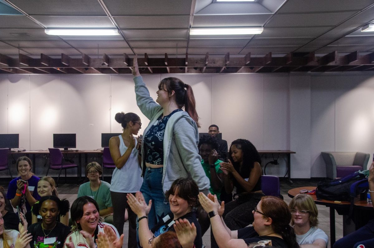 Students join together for the annual Demon Days event, "Get Loud @ the Library," hosted by ALD.