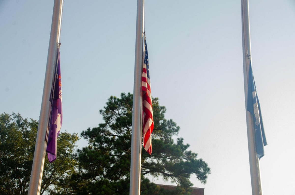 The Student Government Association hosted a memorial service where students and faculty gathered to remember 9/11.