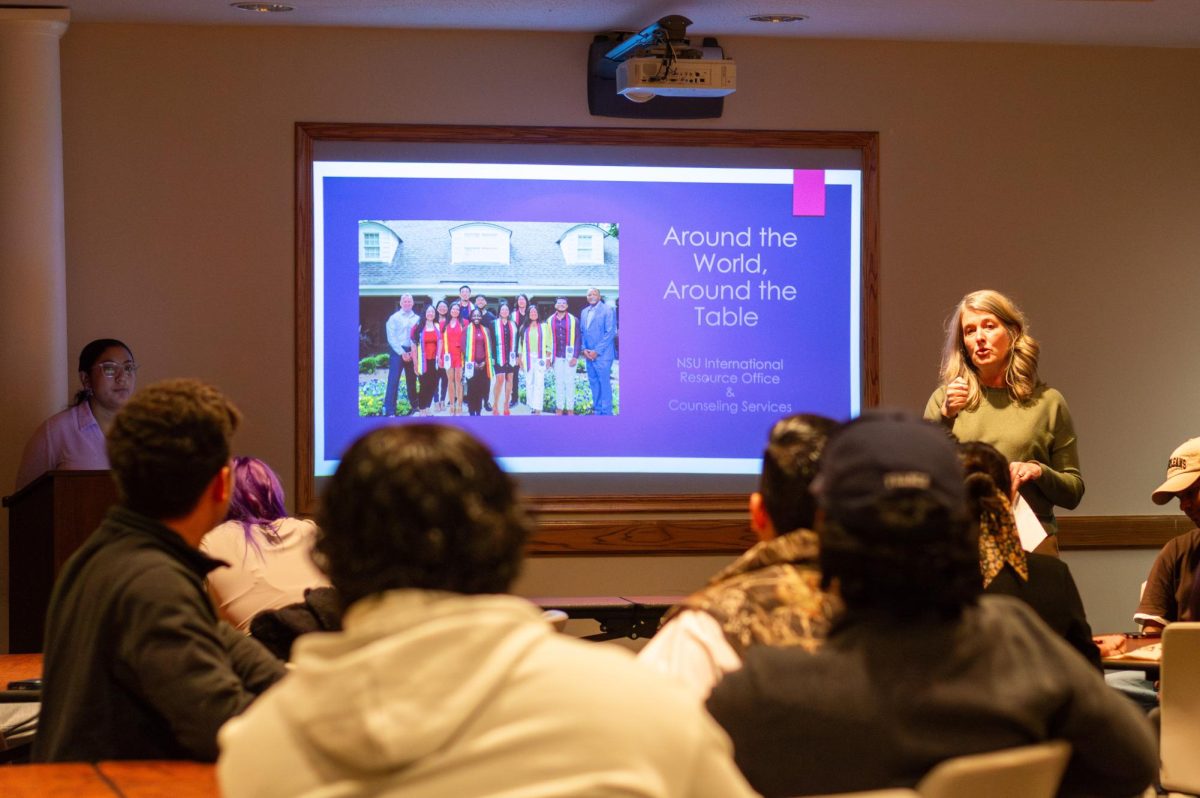 On Jan. 23, 2026, Northwestern State University International Resource Office and Counseling Services hosted an event called, "Around the World, Around the Table" to encourage and motivate international students as they face and overcome various obstacles after moving to the United States.