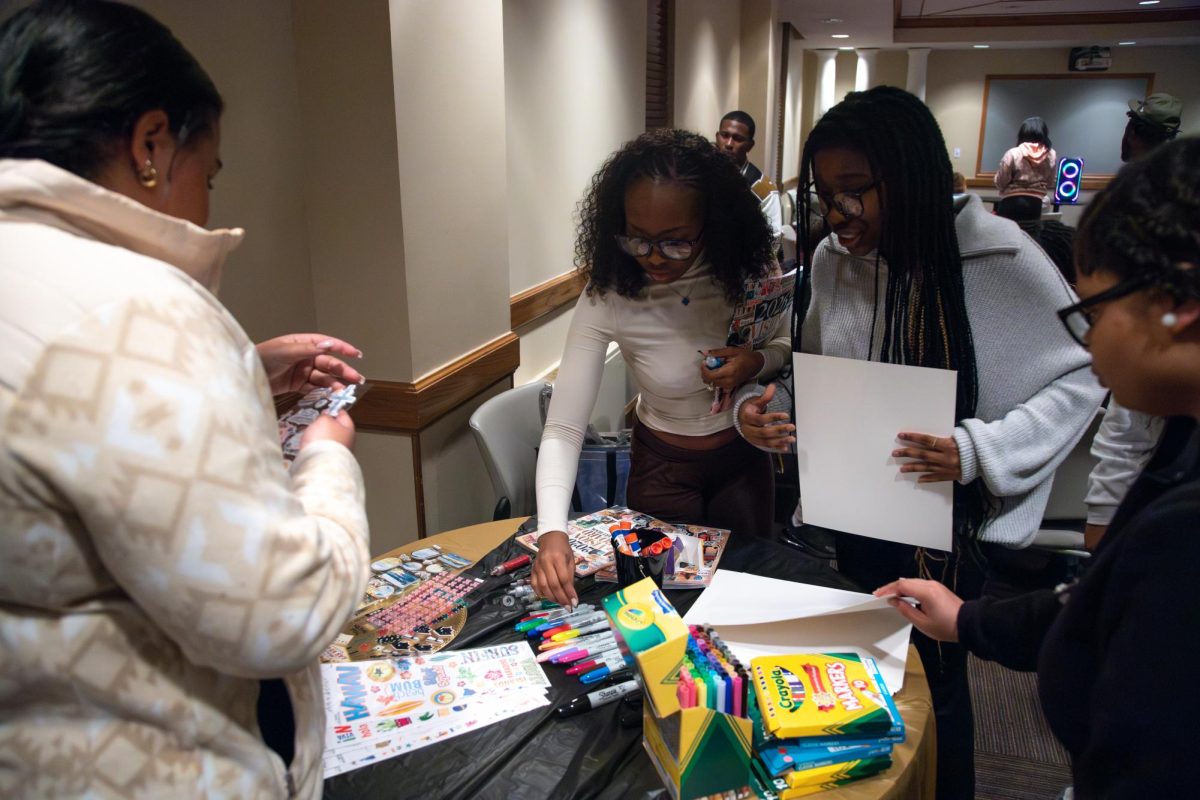 Northwestern State's African American Caucus and Black Male Alliance held a vision board making event with Miss Old Gold and Black on Wednesday, Jan 21, 2026.