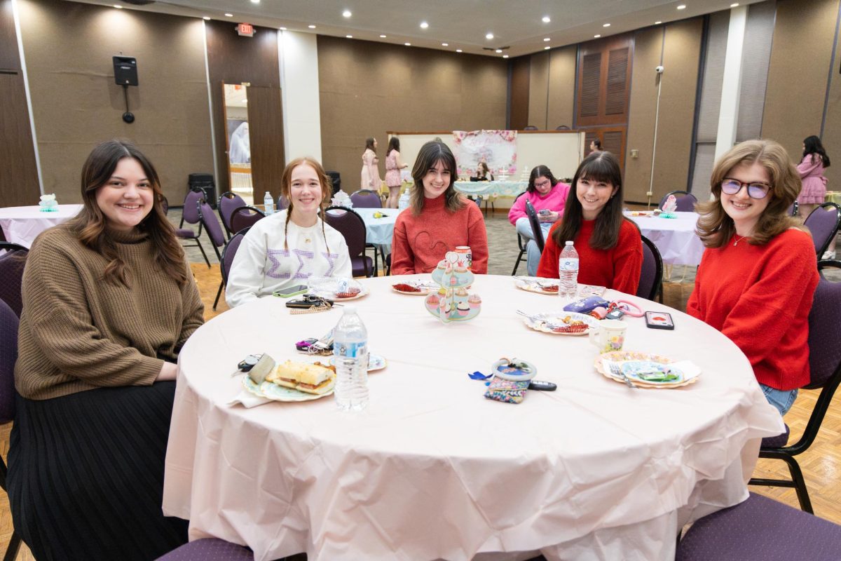 On Feb. 11, 2026, Northwestern State University of Louisiana College Panhellenic Council and University Programming Council hosted a Galentine’s Tea Party in the Student Union Ballroom.