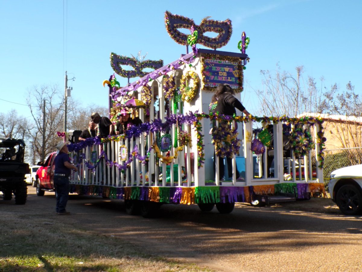The Cloutierville Parade is showing the magic of Mardi Gras one float at a time.