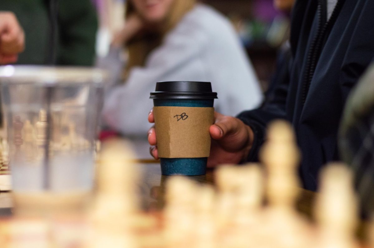 On March 16, 2026, the Northwestern State University of Louisiana Chess Club hosted “Coffee and Chess” at StoryBrew Coffee Cafe.