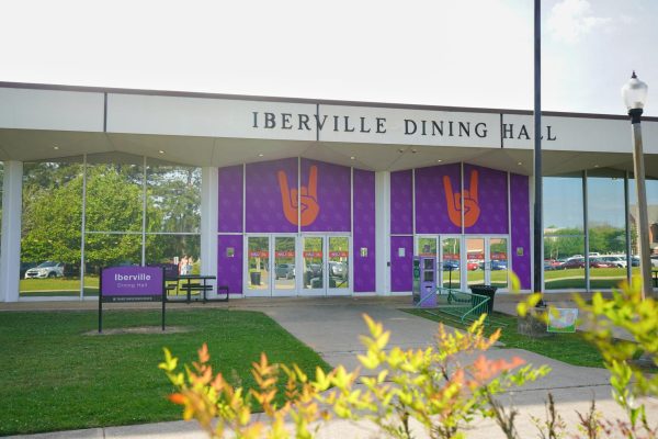 Iberville Dining Hall provides students with a variety of dining options in an all-you-can-eat setting.