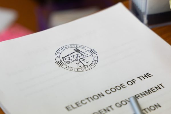 Northwestern State University of Louisiana's Student Government Association is holding elections for the upcoming academic year.