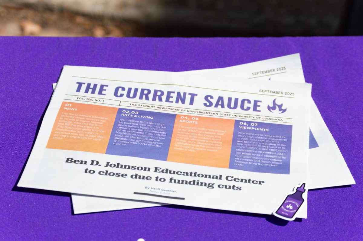 The Current Sauce September 2025 edition. Submitted by Kallie Bourgeois.